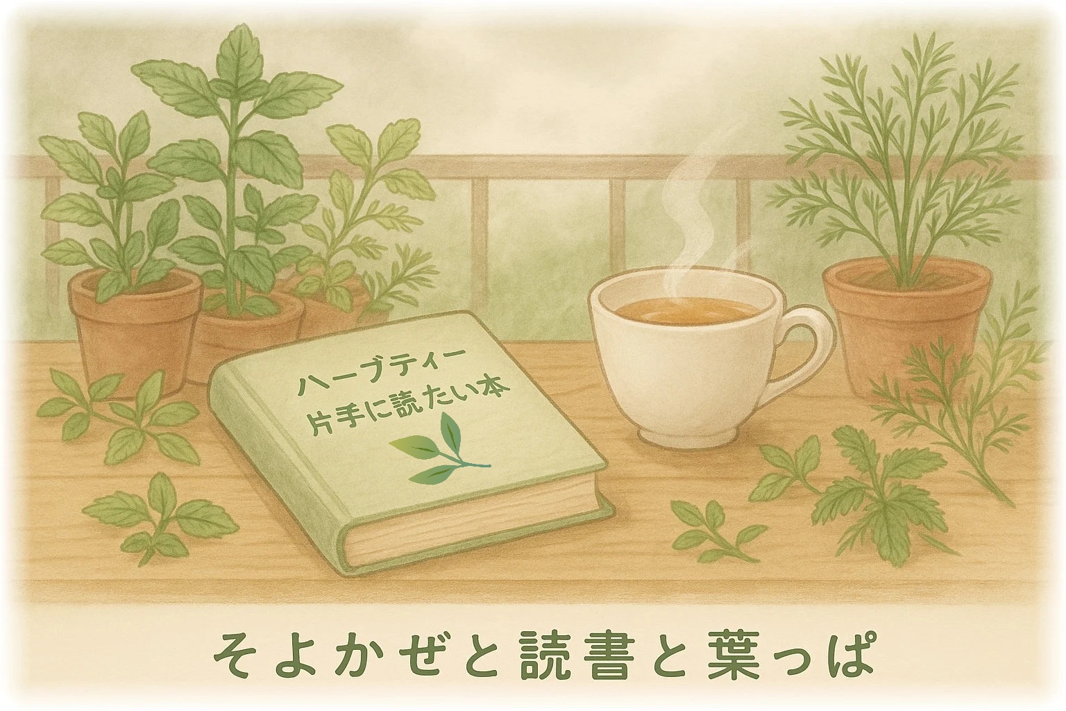 ハーブティー片手に読みたい本