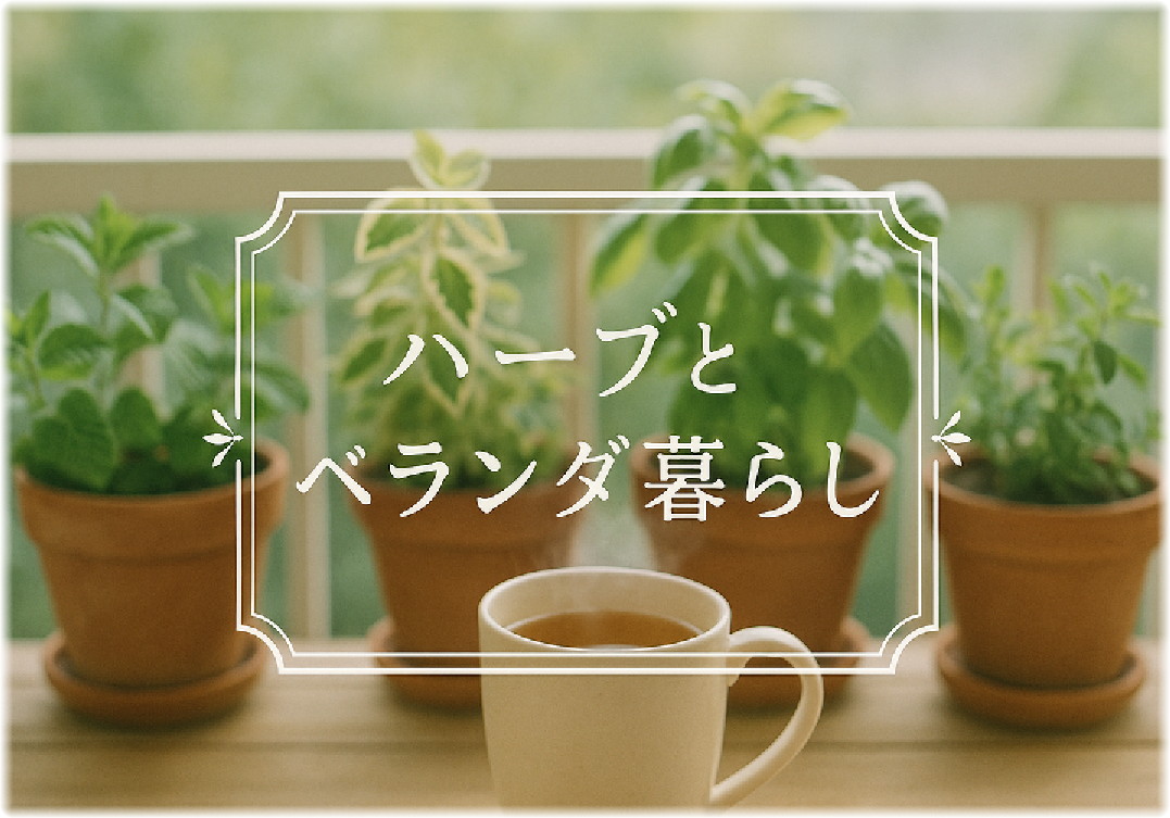 ハーブとベランダ暮らし