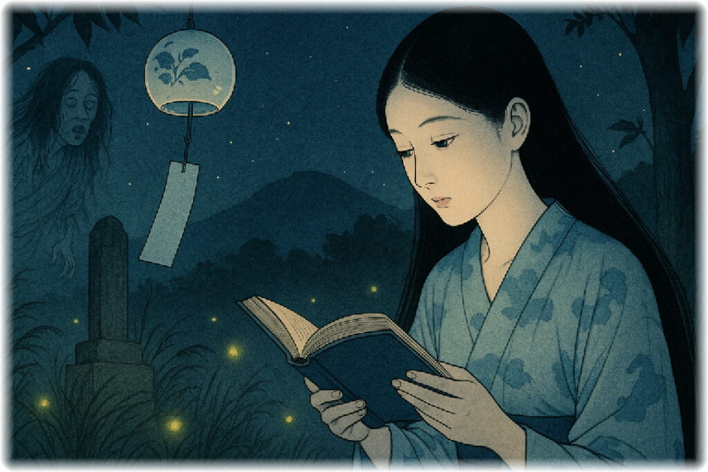 夜の読書と幽霊