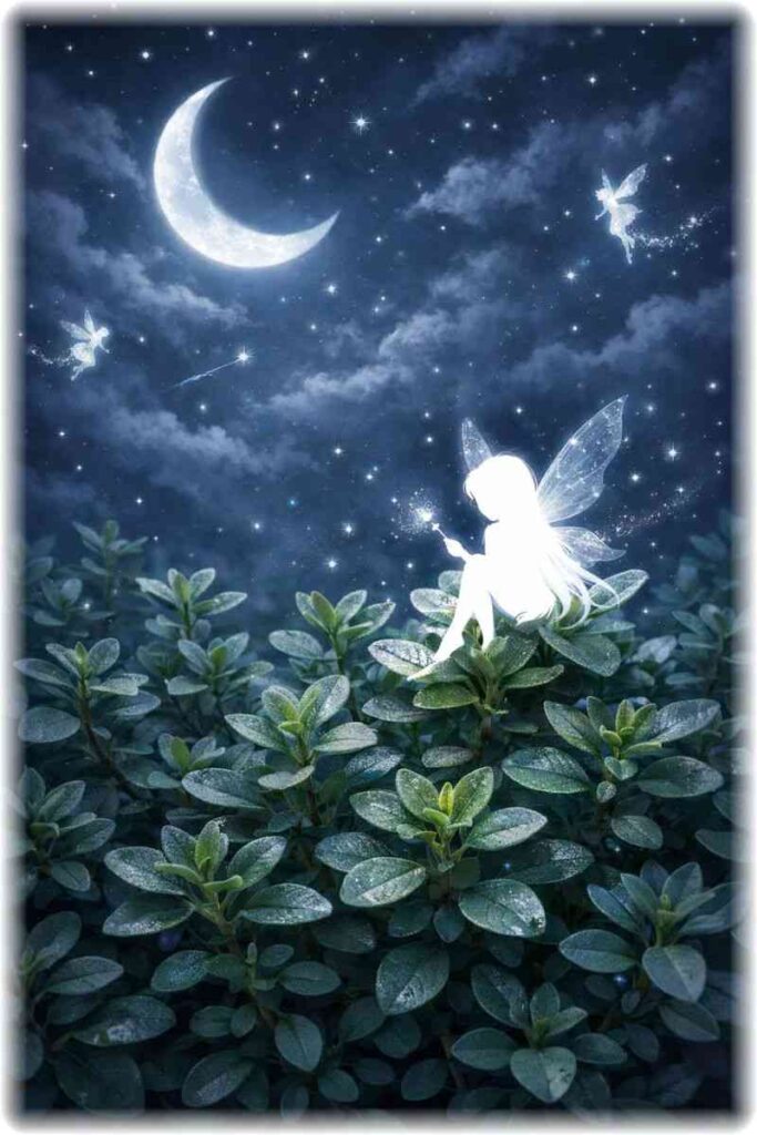 å€ã®ç©ºã®äžãã¿ã€ã ã®èã®äžã«åº§ãçœãã·ã«ãšããã®åŠç²Ÿãšå¹»æ³çãªæç©ºã®ã€ã©ã¹ã