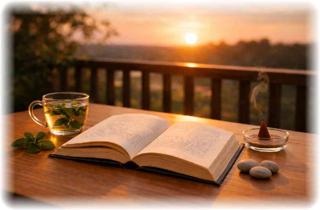 倿¥ã«ç
§ãããããã©ã³ãã®æšè£œããŒãã«ã«éãããæ¬ãšã¹ãã¢ãã³ãã®ããŒããã£ãŒãã³ãŒã³åã®ãéŠã眮ãããéããªèªæžé¢šæ¯